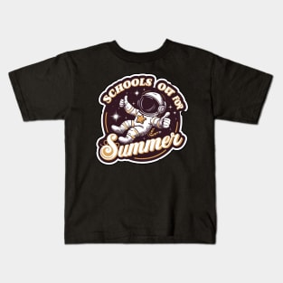 End Of School Retro Schools Out For Summer Teacher Kids T-Shirt